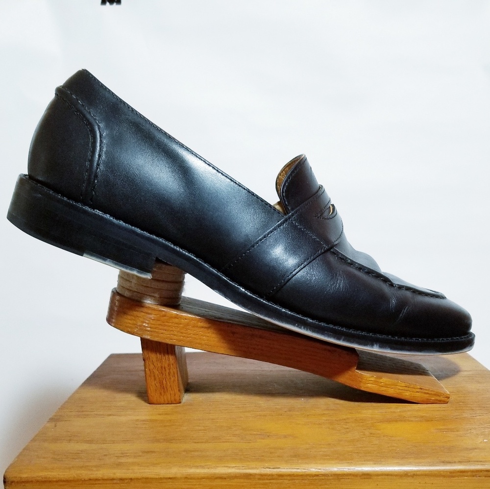Millburn co. Loafer Style Black Dress Shoe Sz 8.5